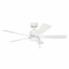 Brand new 😉 Kichler Lighting Bowen™ 52 in. 67W 5-Blade Ceiling Fan in Matte White ✨ -Kichler Lighting shop Query 455