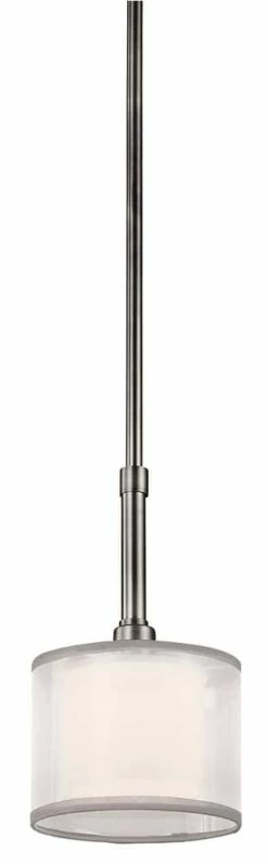 Best Pirce 😀 Kichler Lighting Lacey 60W 1-Light Candelabra Pendant Light in Antique Pewter 🌟