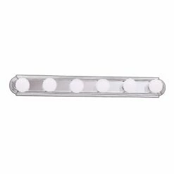 Promo 💯 Kichler Lighting 6-Light Bath Strip Light in Polished Chrome 😉