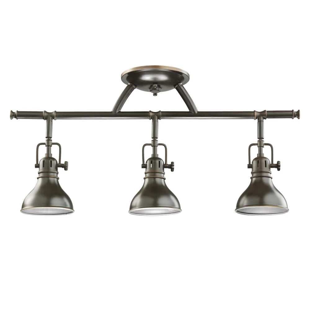Brand new π Kichler Lighting Hatteras Bay 50W 3-Light Halogen Fixed Rail Fixture in Olde Bronze 𧨠3 Brand new π Kichler Lighting Hatteras Bay 50W 3-Light Halogen Fixed Rail Fixture in Olde Bronze π§¨