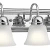 New 🤩 Kichler Lighting 300W 3-Light Medium E-26 Incandescent Bath Light in Polished Chrome 🧨 -Kichler Lighting shop Query 48