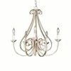 Best deal 🔔 Kichler Lighting Dover 60W 5-Light Candelabra E-12 Base Incandescent Chandelier in Brushed Nickel ✔️ -Kichler Lighting shop Query 498