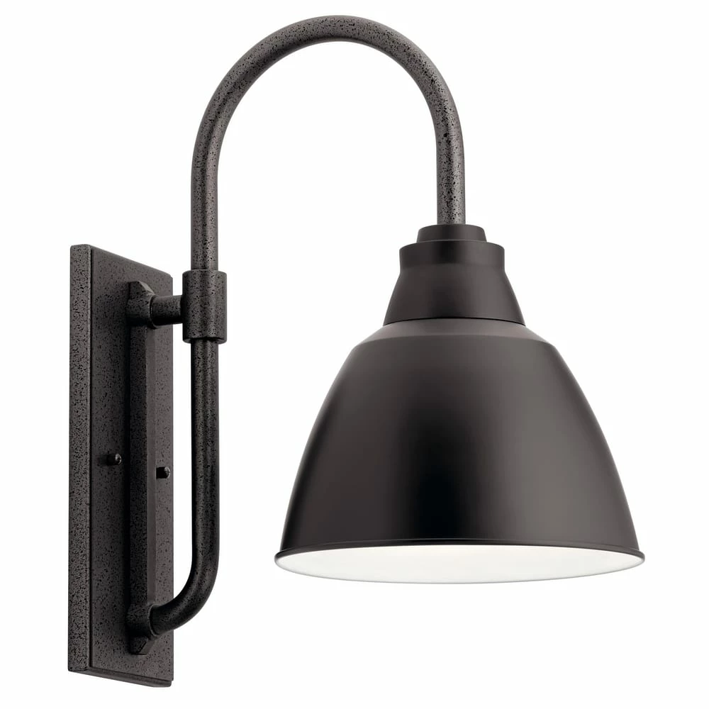 Brand new ❤️ Kichler Lighting Pellinord™ 150W 1-Light Incandescent Outdoor Wall Sconce in Black 🤩 3 Brand new ❤️ Kichler Lighting Pellinord™ 150W 1-Light Incandescent Outdoor Wall Sconce in Black 🤩
