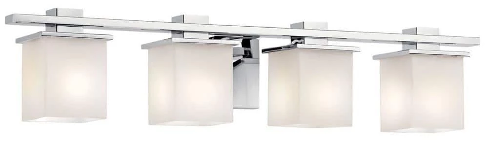 Wholesale β Kichler Lighting Tully 4-Light Bath Light in Polished Chrome π 3 Wholesale β Kichler Lighting Tully 4-Light Bath Light in Polished Chrome π