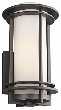 Best reviews of 👏 Kichler Lighting Pacific Edge 150W 1-Light Medium Base Lantern in Architectural Bronze 🤩
