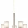 Best reviews of 🎉 Kichler Lighting Shailene™ 100W 5-Light Medium Incandescent Chandelier in Brushed Nickel 🔔 -Kichler Lighting shop Query 556