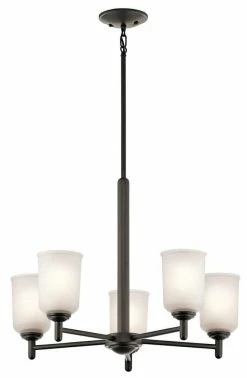 Coupon 😍 Kichler Lighting Shailene™ 100W 5-Light Mini Chandelier in Olde Bronze ❤️