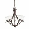 Flash Sale 😍 Kichler Lighting Dover 60 W 5-Light Candelabra Chandelier in Tannery Bronze 🤩