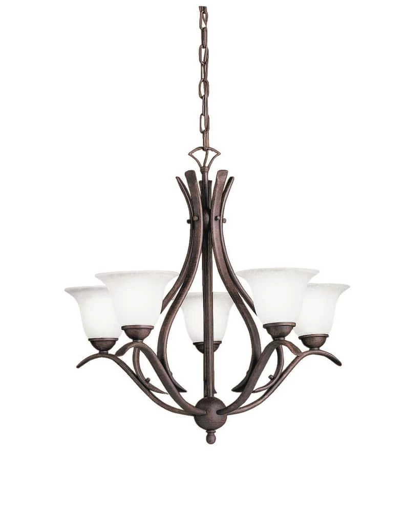 Flash Sale π Kichler Lighting Dover 60 W 5-Light Candelabra Chandelier in Tannery Bronze π€© 3 Flash Sale π Kichler Lighting Dover 60 W 5-Light Candelabra Chandelier in Tannery Bronze π€©