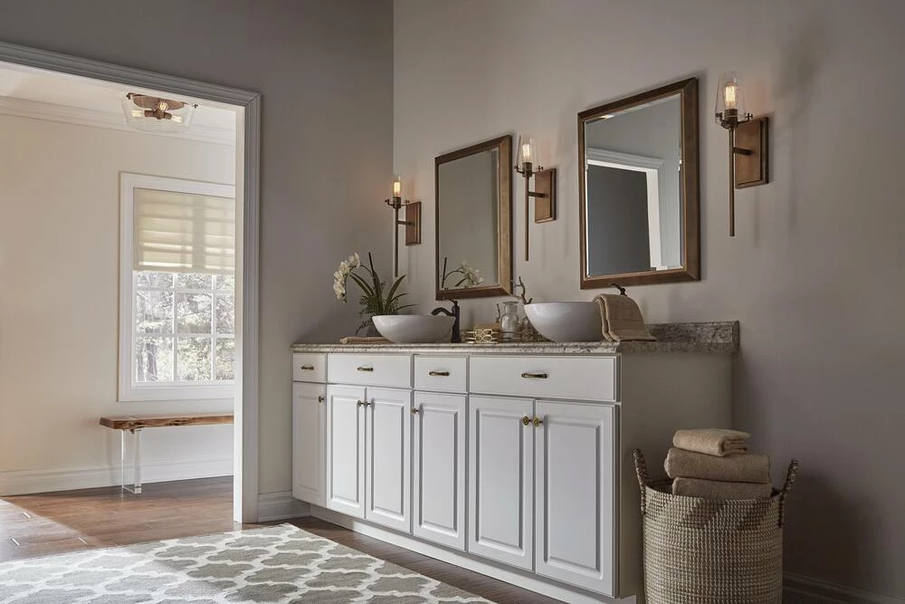 New ⌛ Kichler Lighting Riviera™ 60W 1-Light Pendant in Brushed Nickel 👏 4 New ⌛ Kichler Lighting Riviera™ 60W 1-Light Pendant in Brushed Nickel 👏 - Image 2