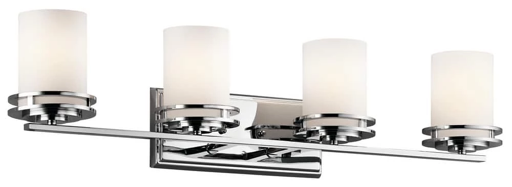 Best Pirce π― Kichler Lighting Hendrik 6-1/2 in. 100W 4-Light Medium Bracket in Polished Chrome π 3 Best Pirce π― Kichler Lighting Hendrik 6-1/2 in. 100W 4-Light Medium Bracket in Polished Chrome π