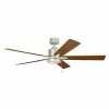 Buy 🥰 Kichler Lighting Bowen™ 60 in. 5-Blade Ceiling Fan in Brushed Nickel 😀 -Kichler Lighting shop Query 611