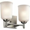 Brand new 🔥 Kichler Lighting Shailene™ Incandescent Bath Light in Brushed Nickel 🥰 -Kichler Lighting shop Query 621