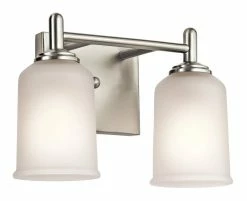 Brand new 🔥 Kichler Lighting Shailene™ Incandescent Bath Light in Brushed Nickel 🥰 -Kichler Lighting shop Query 622