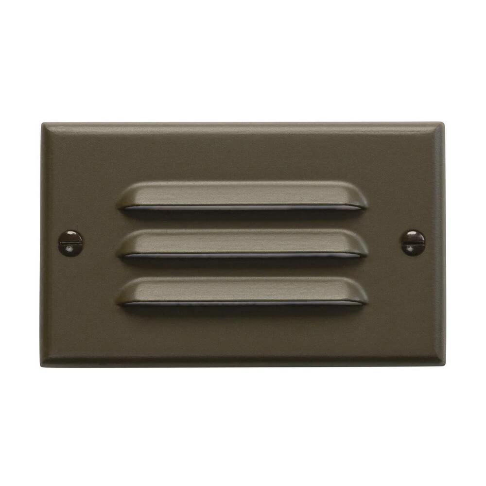 Discount β Kichler Lighting LED Horizontal Louver Step Light in Architectural Bronze π 3 Discount β Kichler Lighting LED Horizontal Louver Step Light in Architectural Bronze π