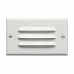 Best Pirce 🎁 Kichler Lighting Horizontal Louver LED Step Light in White ⭐