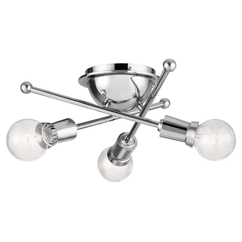 Best reviews of 😀 Kichler Lighting Armstrong™ 3-Light Flush Mount Ceiling Fixture in Polished Chrome 🧨 3 Best reviews of 😀 Kichler Lighting Armstrong™ 3-Light Flush Mount Ceiling Fixture in Polished Chrome 🧨