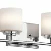 Best deal ❤️ Kichler Lighting O Hara 50W 4-Light Halogen Bath Vanity in Polished Chrome 🧨 -Kichler Lighting shop Query 638