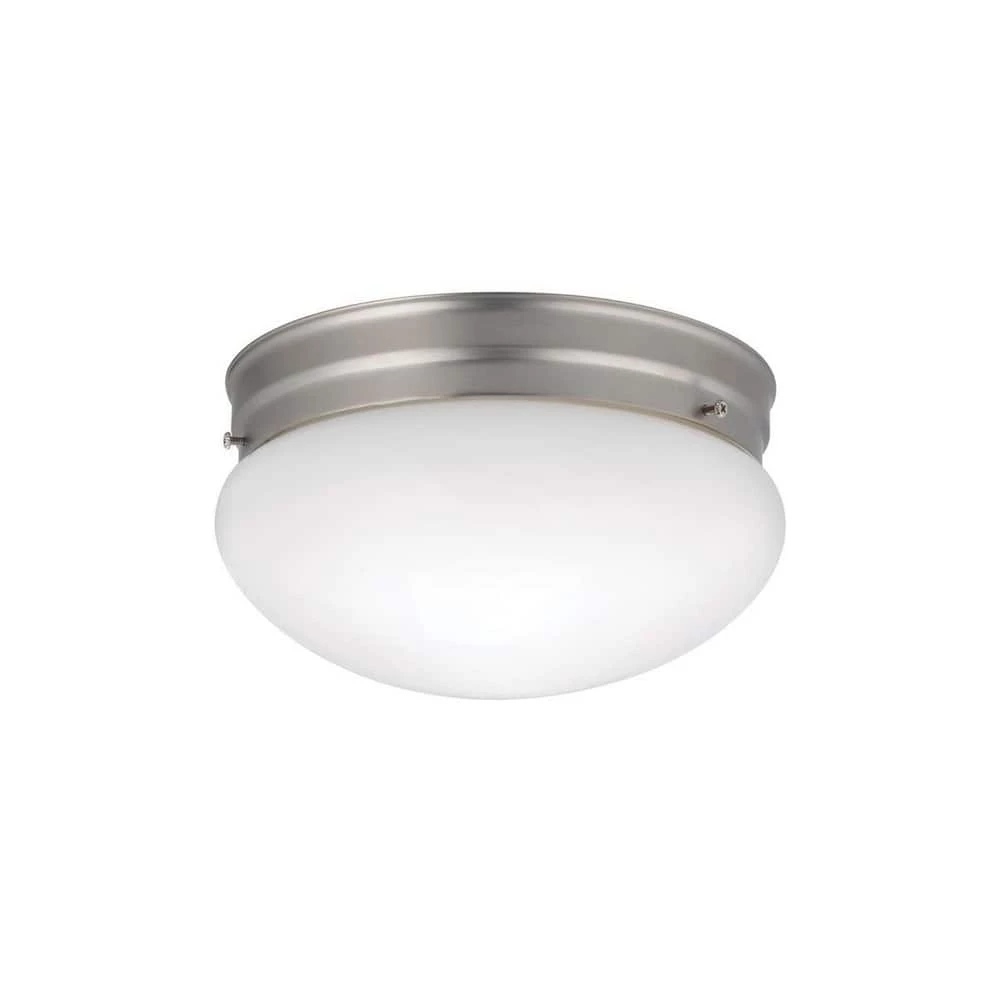 Best Pirce π Kichler Lighting Ceiling Space 60W 2-Light Medium Base Flush Mount in Brushed Nickel π 3 Best Pirce π Kichler Lighting Ceiling Space 60W 2-Light Medium Base Flush Mount in Brushed Nickel π