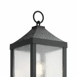 Promo 🔥 Kichler Lighting Springfield 1-Light Post Mount Lantern in Distressed Black 🧨 -Kichler Lighting shop Query 703
