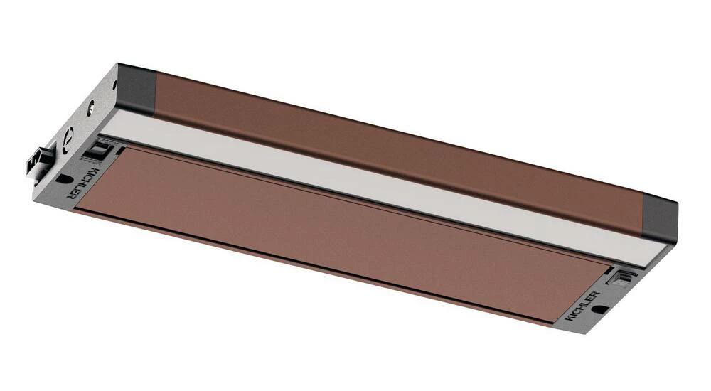 Promo ✨ Kichler Lighting 6U Series 12 in. 1-Light LED Cabinet Light in Bronze Textured ⭐ 3 Promo ✨ Kichler Lighting 6U Series 12 in. 1-Light LED Cabinet Light in Bronze Textured ⭐