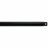 Cheapest 🌟 Kichler Lighting 18 in. Fan Downrod in Satin Black 🛒 -Kichler Lighting shop Query 714