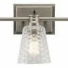 Deals 👏 Kichler Lighting Nadine 100W Medium Bath Light in Brushed Nickel 🌟