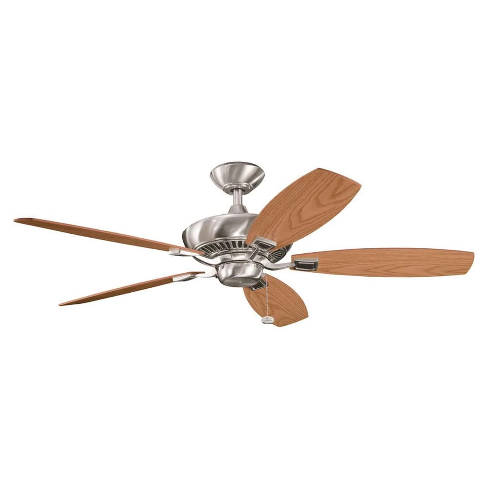 Flash Sale π Kichler Lighting Canfield 52 x 17-1/2 in. 5-Blade Ceiling Fan in Brushed Stainless Steel β 3 Flash Sale π Kichler Lighting Canfield 52 x 17-1/2 in. 5-Blade Ceiling Fan in Brushed Stainless Steel β