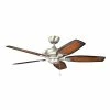 Best reviews of π Kichler Lighting Canfield 52 in. 5-Blade Ceiling Fan in Brushed Nickel π 1 Best reviews of π Kichler Lighting Canfield 52 in. 5-Blade Ceiling Fan in Brushed Nickel π -Kichler Lighting shop Query 728