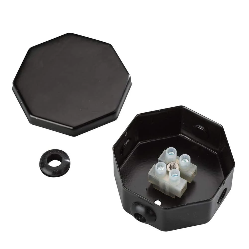 Outlet ๐ Kichler Lighting 2-1/4 in. LED Box Assembly in Black ๐ฅ 3 Outlet ๐ Kichler Lighting 2-1/4 in. LED Box Assembly in Black ๐ฅ