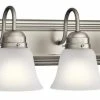 Wholesale 😀 Kichler Lighting 100W 5-Light Medium E-26 Incandescent Vanity Fixture in Brushed Nickel 🤩 -Kichler Lighting shop Query 737