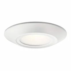 Promo ⭐ Kichler Lighting Horizon 12.5W 1-Light Integrated LED Downlight in White 🛒