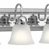 Discount ✔️ Kichler Lighting 400W 4-Light Medium E-26 Incandescent Bath Light in Polished Chrome ⌛ -Kichler Lighting shop Query 764