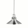 Best Pirce 🧨 Kichler Lighting Grenoble 150W 1-Light Medium Base Incandescent Mini Pendant in Brushed Nickel ⭐ 2 Best Pirce 🧨 Kichler Lighting Grenoble 150W 1-Light Medium Base Incandescent Mini Pendant in Brushed Nickel ⭐ -Kichler Lighting shop Query 779