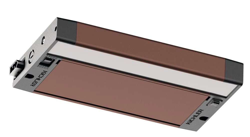 Outlet βοΈ Kichler Lighting 6U Series 8 in. 1-Light LED Cabinet Light in Bronze Textured π 3 Outlet βοΈ Kichler Lighting 6U Series 8 in. 1-Light LED Cabinet Light in Bronze Textured π