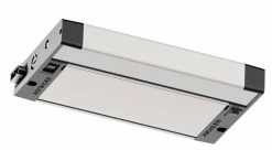 Best deal 🧨 Kichler Lighting 6U Series 8 in. 1-Light LED Cabinet Light in Nickel Textured 👏