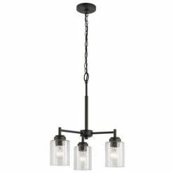 Coupon ✔️ Kichler Lighting Winslow™ 75W 3-Light Medium E-26 Incandescent Chandelier in Olde Bronze 🧨