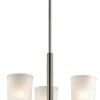 Wholesale 😀 Kichler Lighting Shailene™ 100W 3-Light Mini Chandelier in Brushed Nickel 😍 1 Wholesale 😀 Kichler Lighting Shailene™ 100W 3-Light Mini Chandelier in Brushed Nickel 😍 -Kichler Lighting shop Query 801