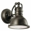 Hot Sale 👏 Kichler Lighting Hatteras Bay 8-3/4 in. 60W 1-Light Outdoor Wall Sconce with Fresnel Lens Glass in Olde Bronze 👏 -Kichler Lighting shop Query 807