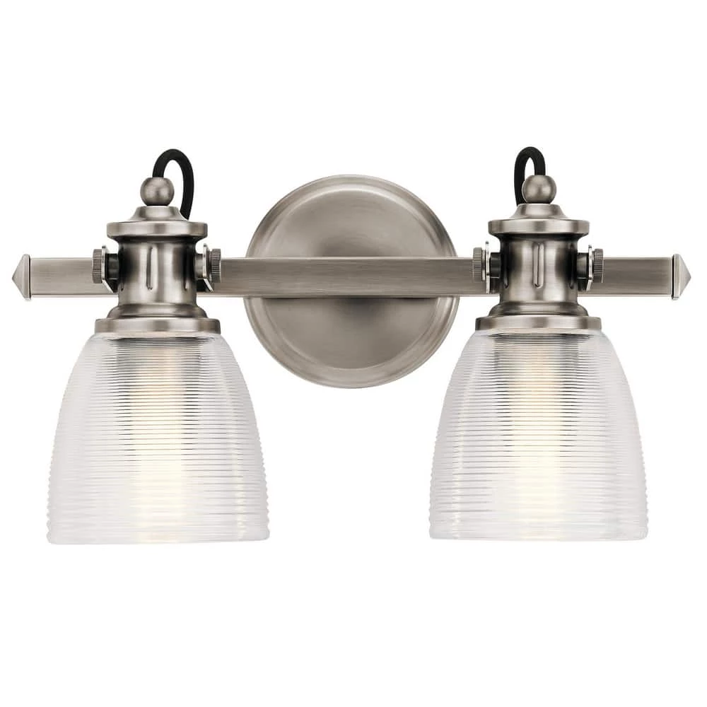 Brand new π Kichler Lighting Flagship 75W 2-Light Medium E-26 Incandescent Vanity Fixture in Classic Pewter π 3 Brand new π Kichler Lighting Flagship 75W 2-Light Medium E-26 Incandescent Vanity Fixture in Classic Pewter π
