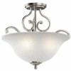 Buy π Kichler Lighting Camerena 100W 3-Light Medium Incandescent Ceiling Light in Brushed Nickel π 2 Buy π Kichler Lighting Camerena 100W 3-Light Medium Incandescent Ceiling Light in Brushed Nickel π -Kichler Lighting shop Query 816