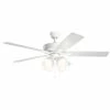 Flash Sale ✔️ Kichler Lighting Basics Pro Premier 52W 4-Light 5-Blade Medium E-26 LED Ceiling Fan in White 😉 1 Flash Sale ✔️ Kichler Lighting Basics Pro Premier 52W 4-Light 5-Blade Medium E-26 LED Ceiling Fan in White 😉 -Kichler Lighting shop Query 82