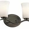 Discount ✔️ Kichler Lighting Armida 100W 2-Light Medium Base Bracket in Olde Bronze ⭐ -Kichler Lighting shop Query 821