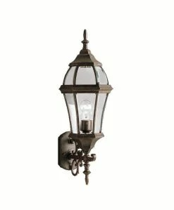 Hot Sale ✨ Kichler Lighting Townhouse 26-3/4 in. 100W 1-Light Medium Base Lantern in Tannery Bronze 🧨