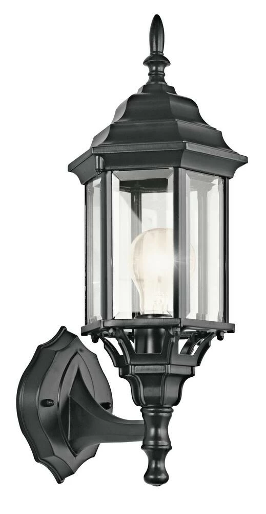 Buy ๐ Kichler Lighting Chesapeake 100W 1-Light Outdoor Wall Light in Black ๐ 3 Buy ๐ Kichler Lighting Chesapeake 100W 1-Light Outdoor Wall Light in Black ๐