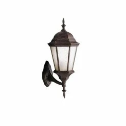 New 🔥 Kichler Lighting Madison 150W 1-Light Medium Lantern in Tannery Bronze ✔️