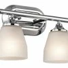 Cheap 🎉 Kichler Lighting Ansonia 2-Light Bath Light Fixture in Polished Chrome 👍