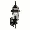 New ⭐ Kichler Lighting Townhouse 7-1/2 in. Width 100 W 1-Light Medium Lantern in Black 💯 -Kichler Lighting shop Query 863