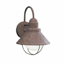 Brand new 🎁 Kichler Lighting Seaside 100W 1-Light Medium Base Wall Sconce in Olde Brick ⭐
