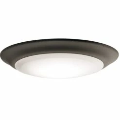 Cheapest ⭐ Kichler Lighting Downlight Gen II 7-1/2 in. 15W 1-Light Integrated LED Flush Mount Ceiling Fixture in Olde Bronze 😉